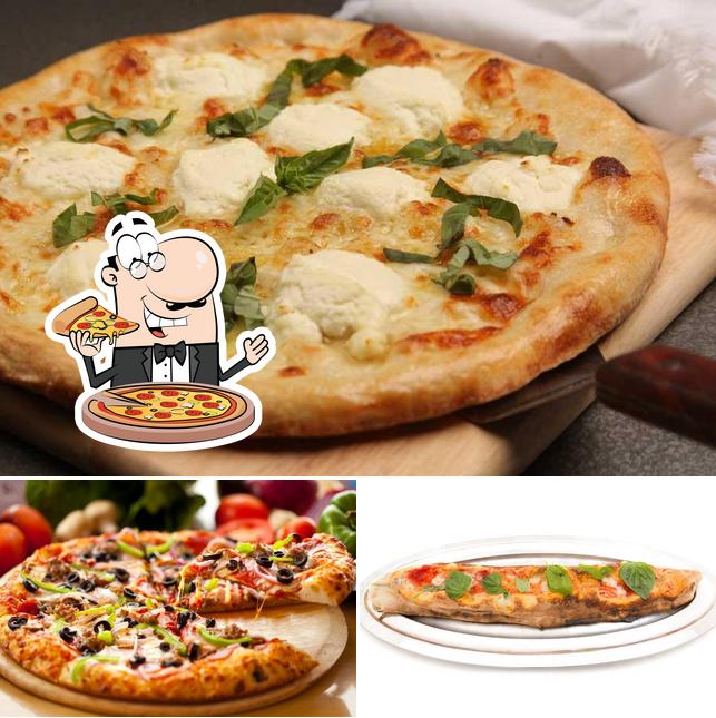 A Pizzeria SantaMaria 1, vous pouvez déguster des pizzas