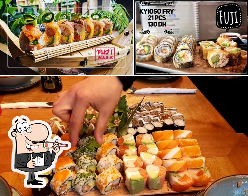 Commandez de nombreuses options de sushi