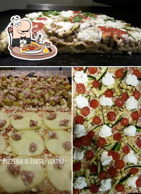 Prenez des pizzas à Pizzeria al Taglio Al Forte