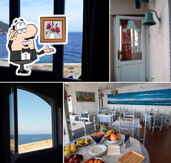 Gli interni di Albergo Ristorante La Lampara