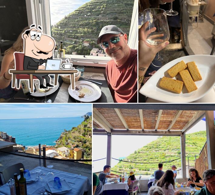Gli interni di Trattoria dal Billy
