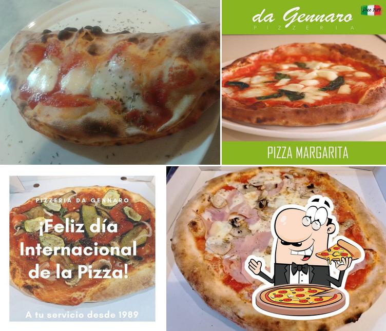 Elige una pizza en Pizzeria DAGENNARO