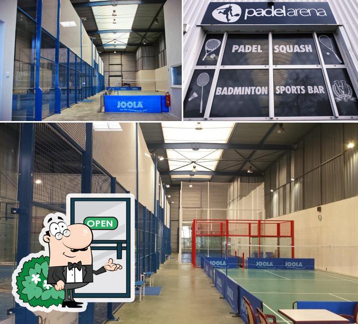 L'extérieur de Padel Arena