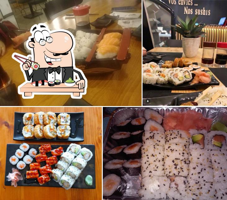 Les sushi sont disponibles à Benkay Sushi La Marsa