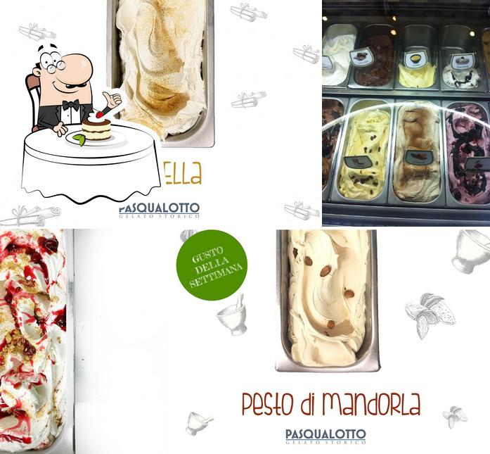 Pasqualotto Gelato Storico propone un'ampia selezione di dessert