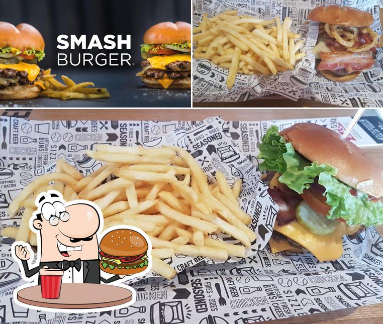 Get a burger at Smashburger
