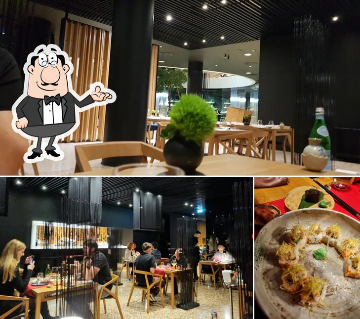 Tekka by Lone Japanese restaurant si caratterizza per la interni e bevanda