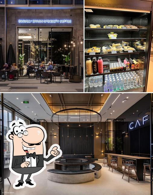 Unter anderem finden Sie innere und lebensmittel im CAF Cafe - 5A