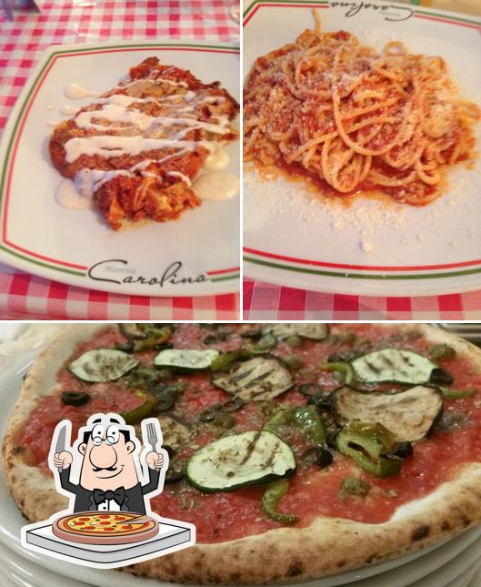 Try out pizza at Mamma Carolina pizzeria italiana