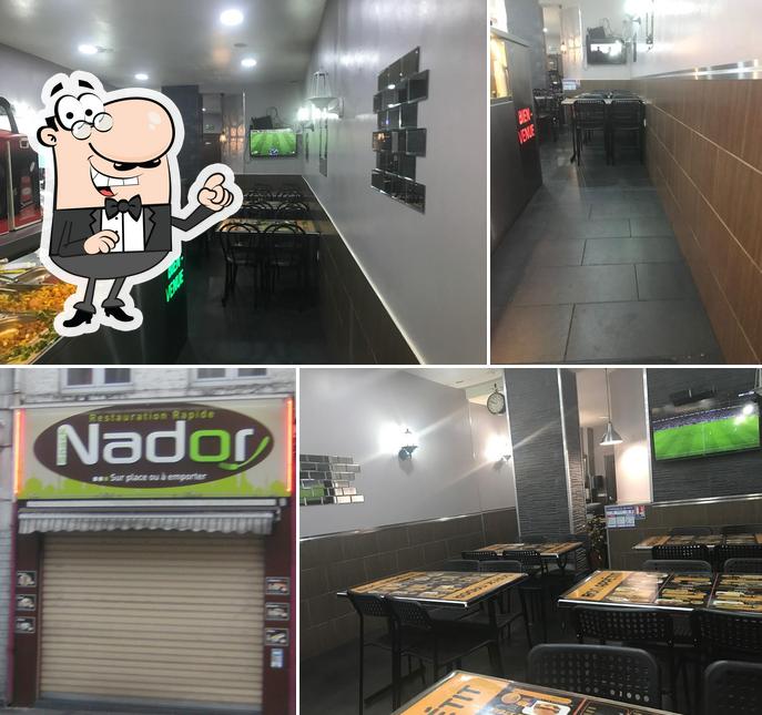 L'intérieur de Snack Nador