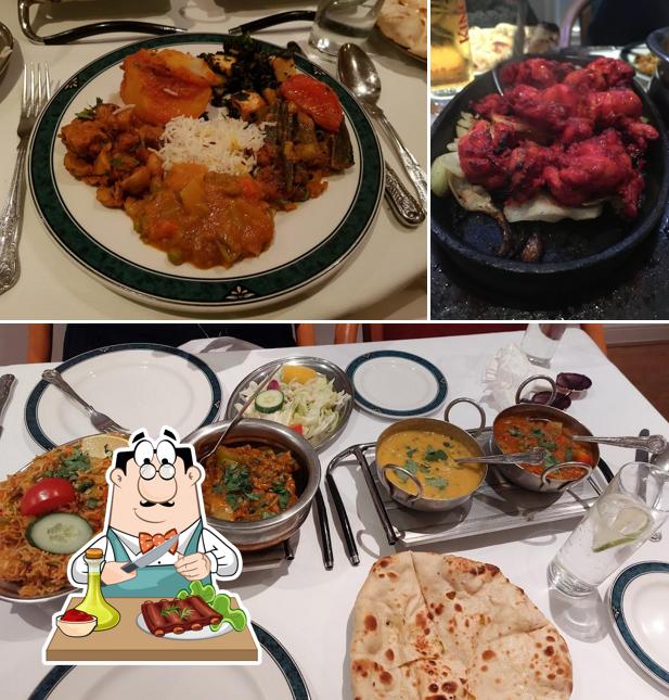 Elige un plato con carne en Spice Of Night, Indian Restaurant, London