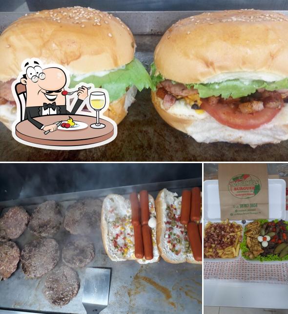 Comida em Los Pampas Burguer