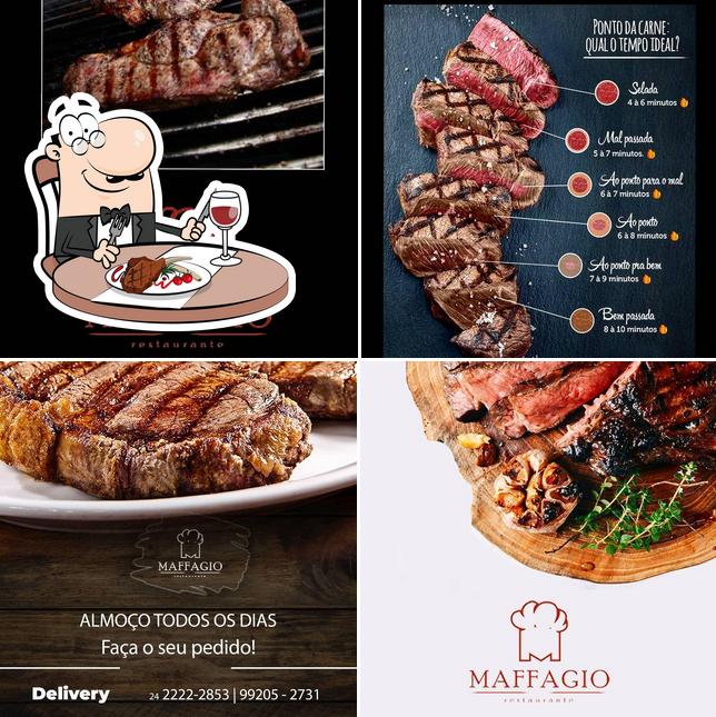 Отведайте блюда из мяса в "Maffagio Restaurante"