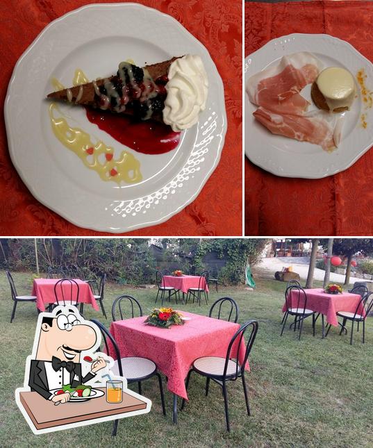Check out the photo depicting food and interior at Agriturismo Alla Fonte