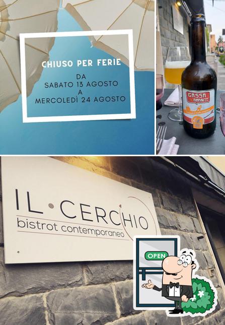 Gli esterni di Bistrot Il Cerchio