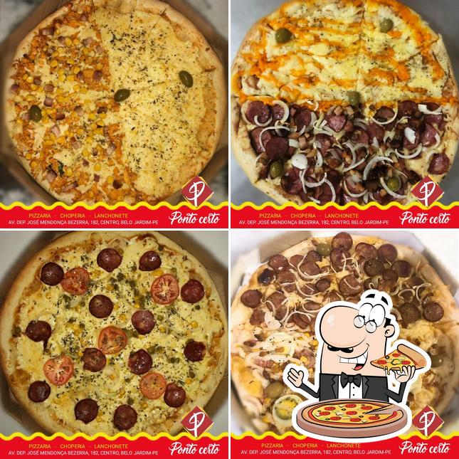 Experimente diferentes tipos de pizza