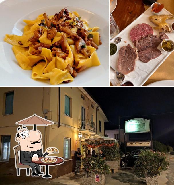Gli esterni di Trattoria dai Sibani