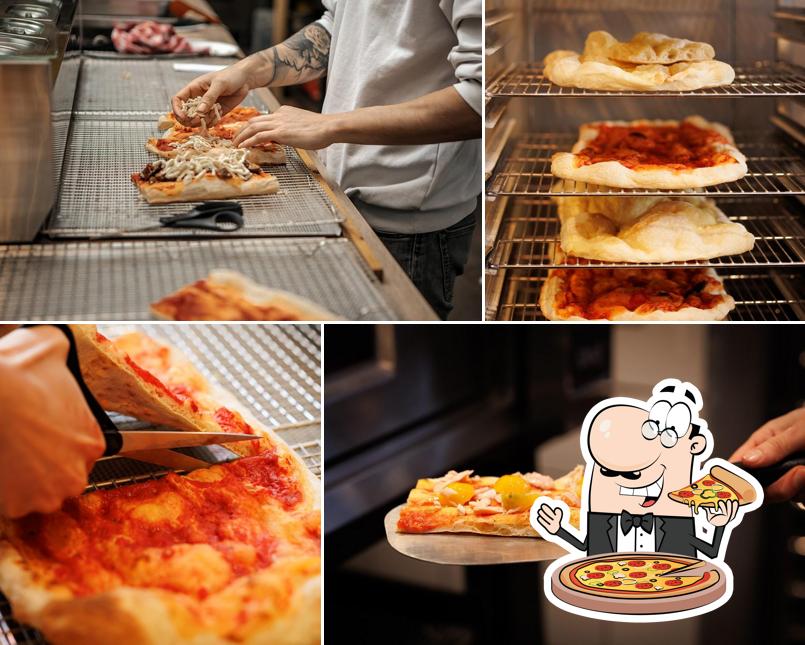 Try out different variants of pizza