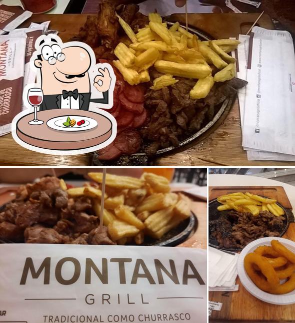 Comida em Montana Grill