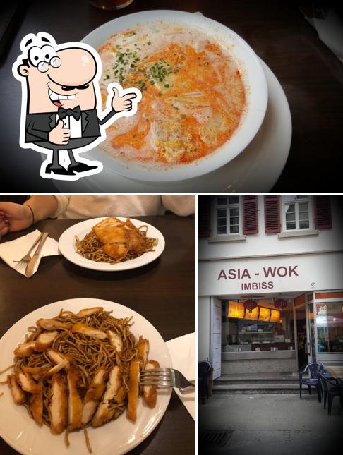 Look at this image of ASIA-WOK imbiss