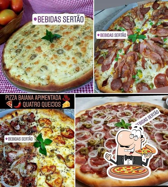 Peça pizza no Sertão Pizzas e Bebidas