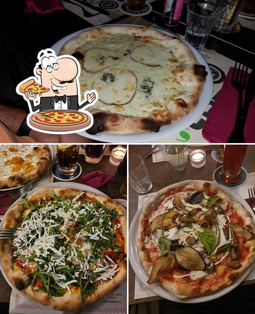 A Mini Bar Garden Bistrot, puoi ordinare una bella pizza