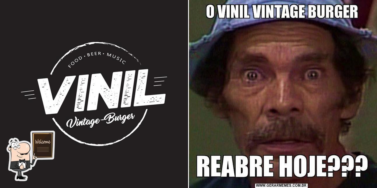 VINIL Vintage Burguer picture