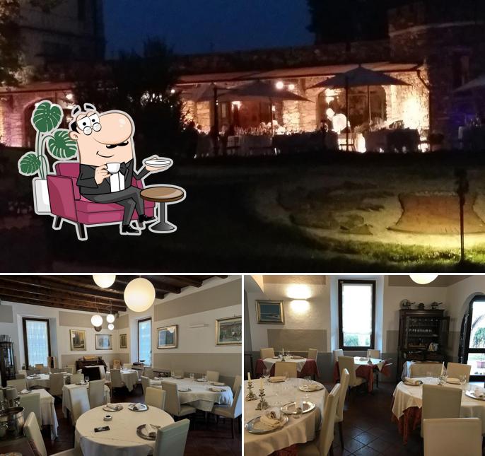 La interni e esterno del ristorante
