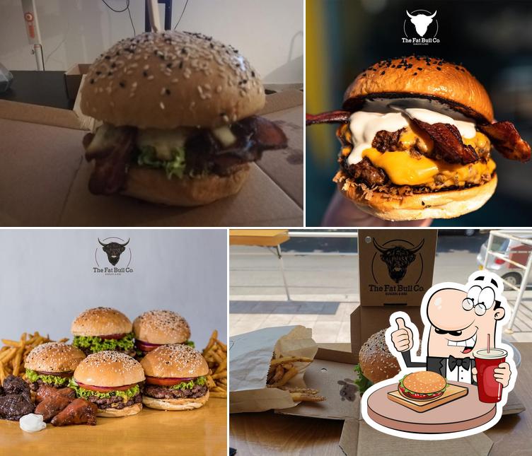 Faites-vous plaisir avec un hamburger à The Fat Bull Co