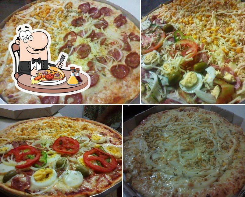 Escolha pizza no Bom de pizza