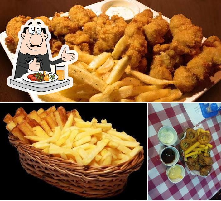 Comida em Coxin'etas - Frango Frito Americano