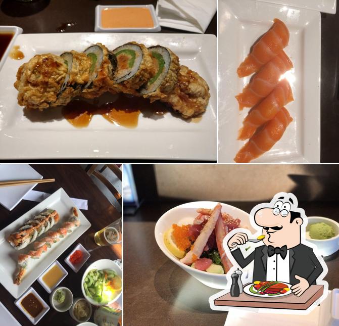 Comida en Shinsei Sushi