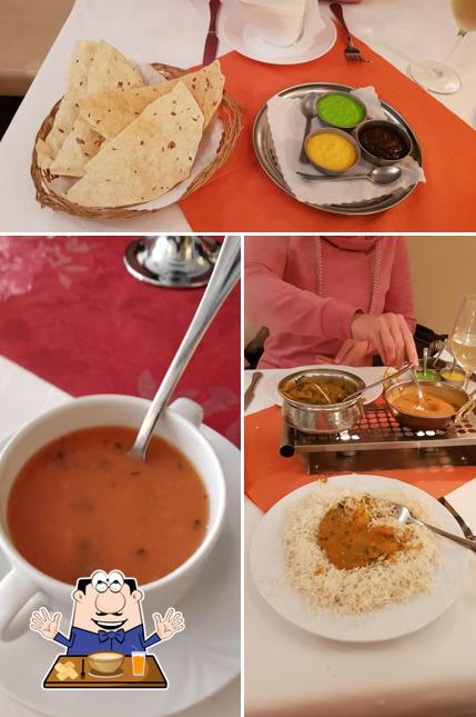 Essen im Taj India