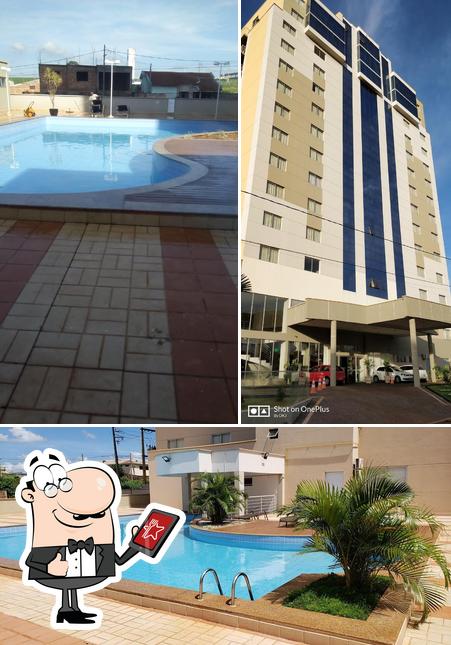 O exterior do Infinity Hotels Rio Verde