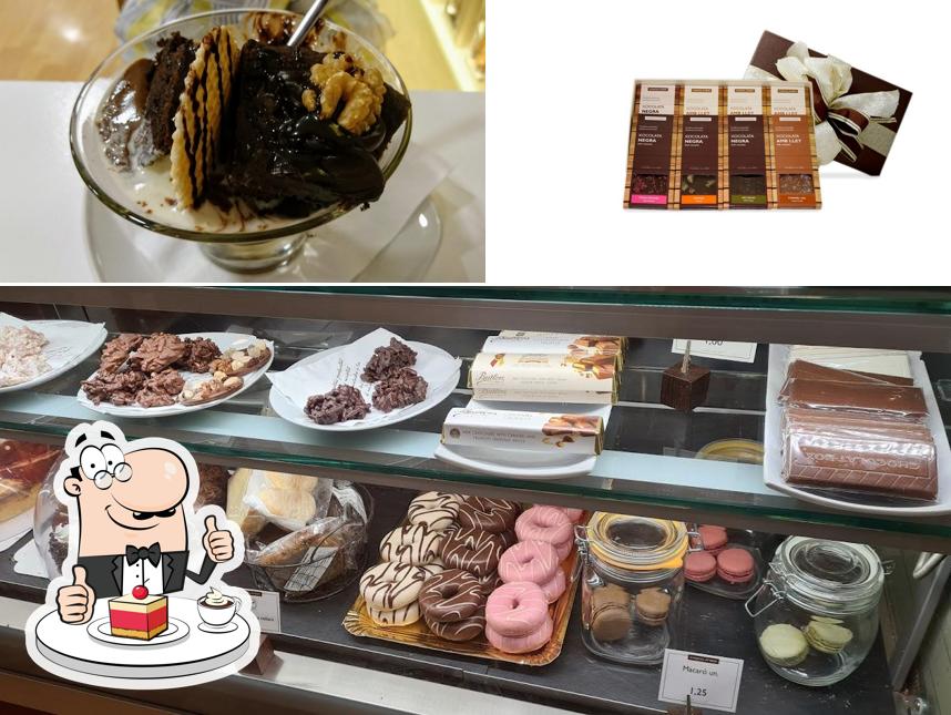 Chocolat-Box serves a selection of sweet dishes