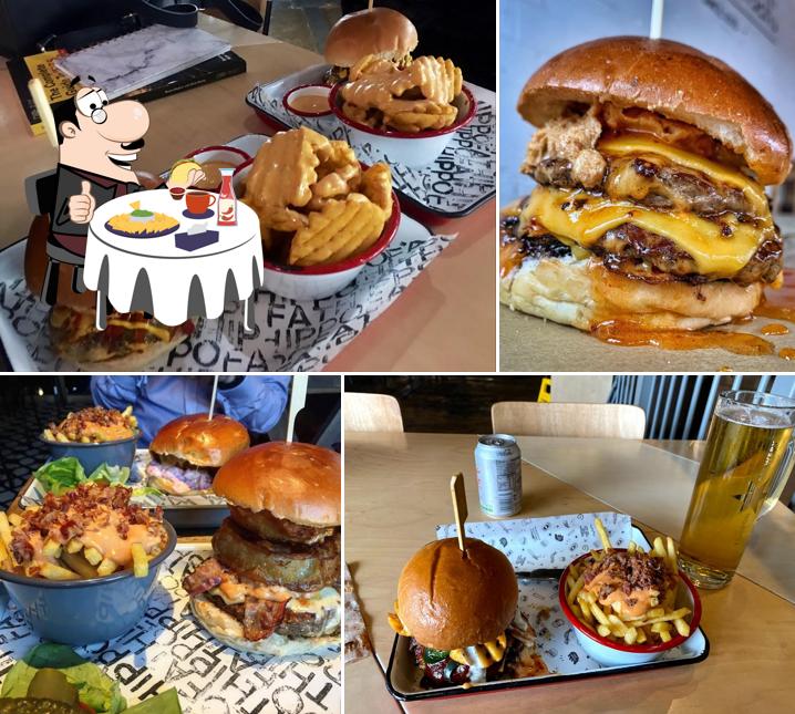 Fat Hippo Sheffield Kommune’s burgers will suit different tastes