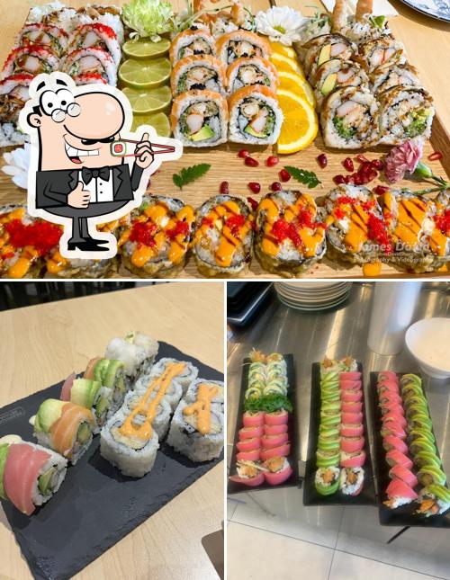 Les sushi sont offerts par Guelph Sushi 1122