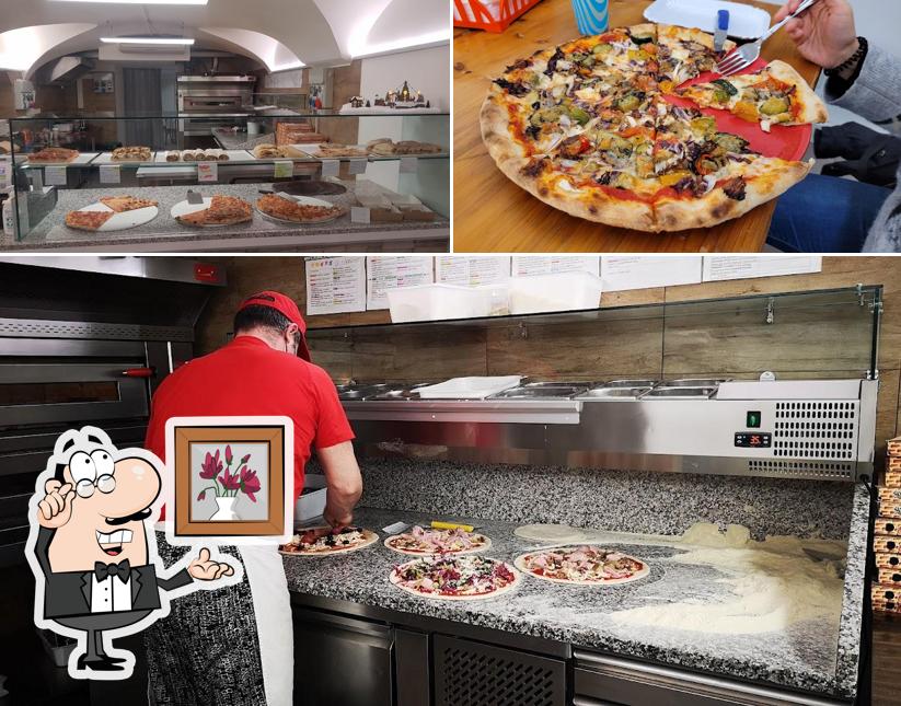 La foto della interni e pizza di Pizzeria MangiaMangia