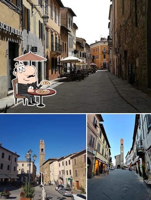 Gli esterni di Alle Logge di Piazza