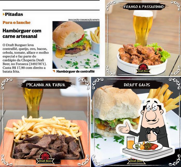 Comida em Draft Beer