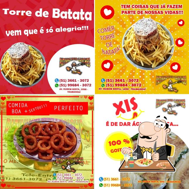 Comida em Lancheria Patinho Feio