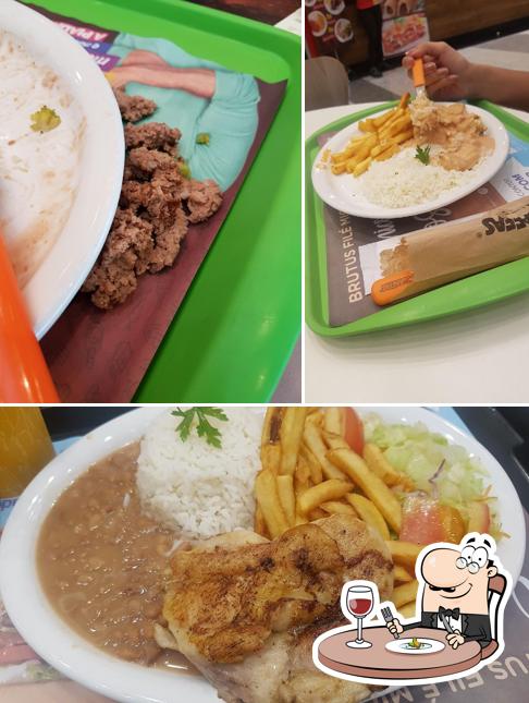 Comida em Giraffas Tietê Plaza Shopping