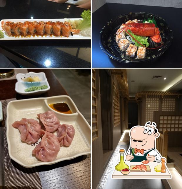 Order seafood at Nagoya