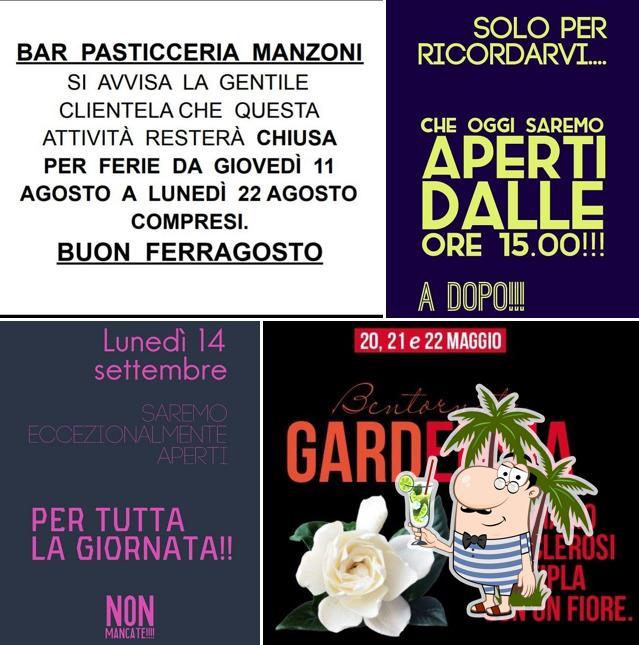 Ecco un'immagine di Bar Pasticceria Manzoni di Di Sarro Simone e Dario