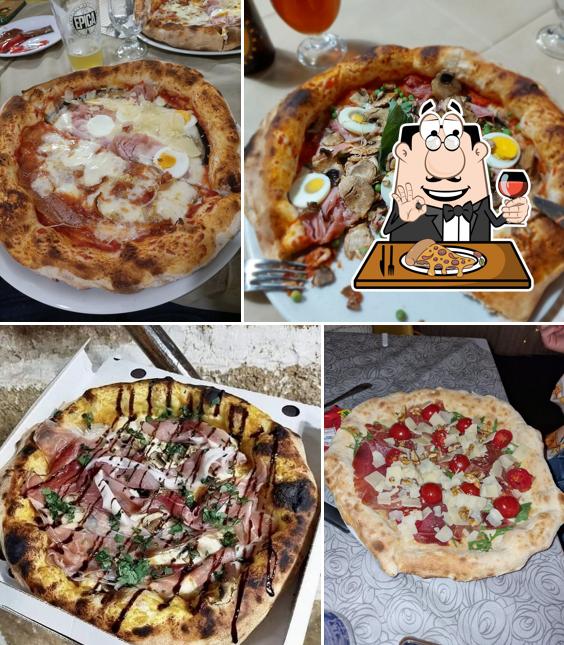 Ordina tra le molte varianti di pizza