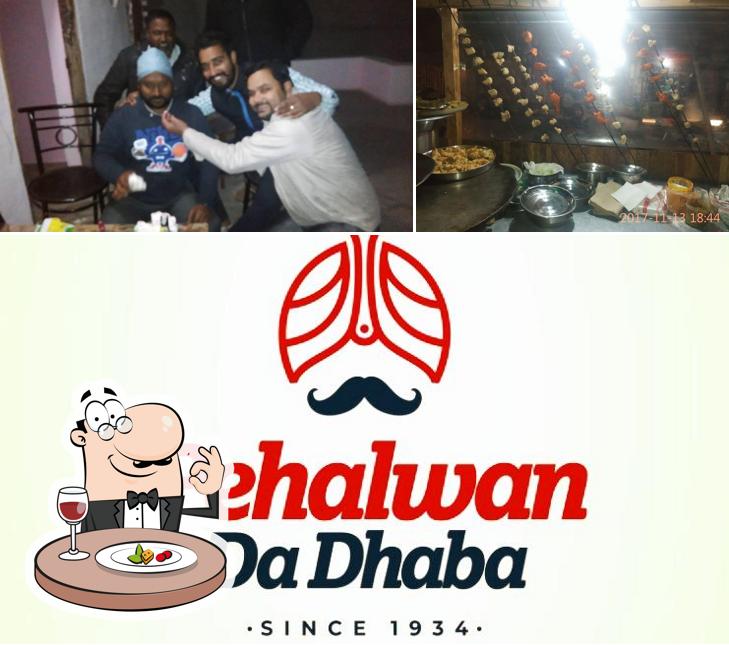 Food at Pehalwan Da Dhaba