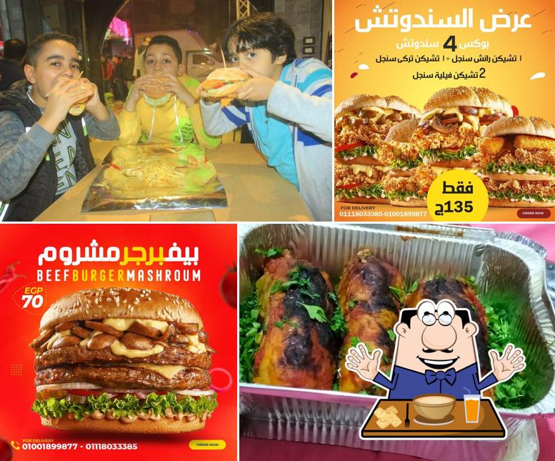 Еда в "Radwan Fried Chicken"