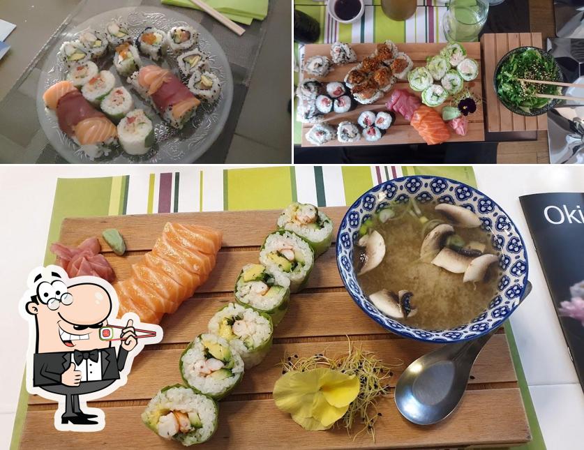 Les sushis sont des aliments célèbres provenant du Japon