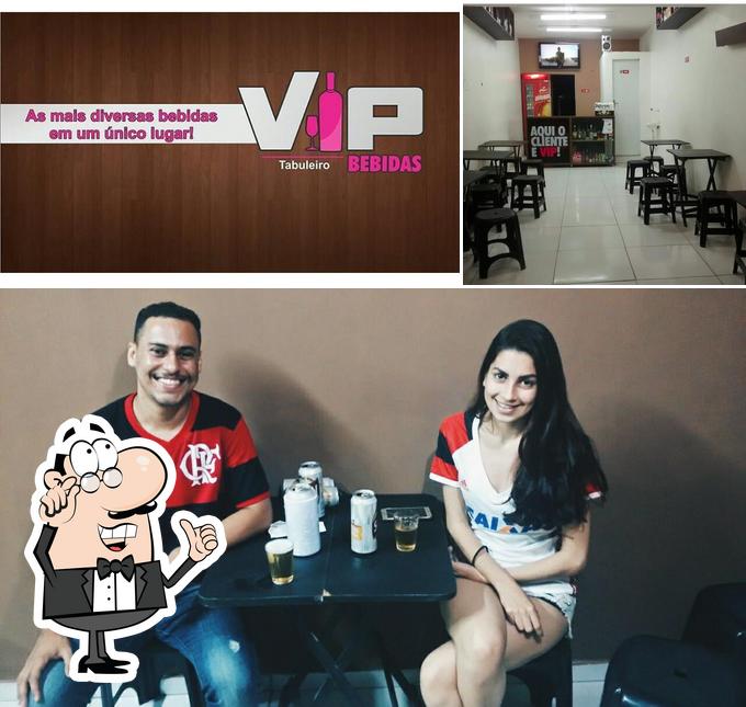 O interior do Vip Bebidas