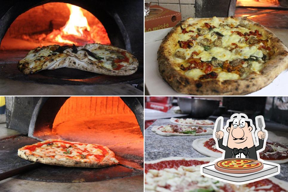 Scegli tra le svariate varianti di pizza